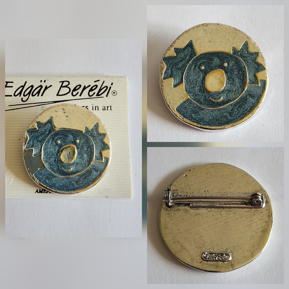 Vintage Edgar Berebi "Colors in Art" Koala Limited Edition Pin